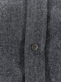 Nude Lucy Women's Wool Blend Shirt Grey