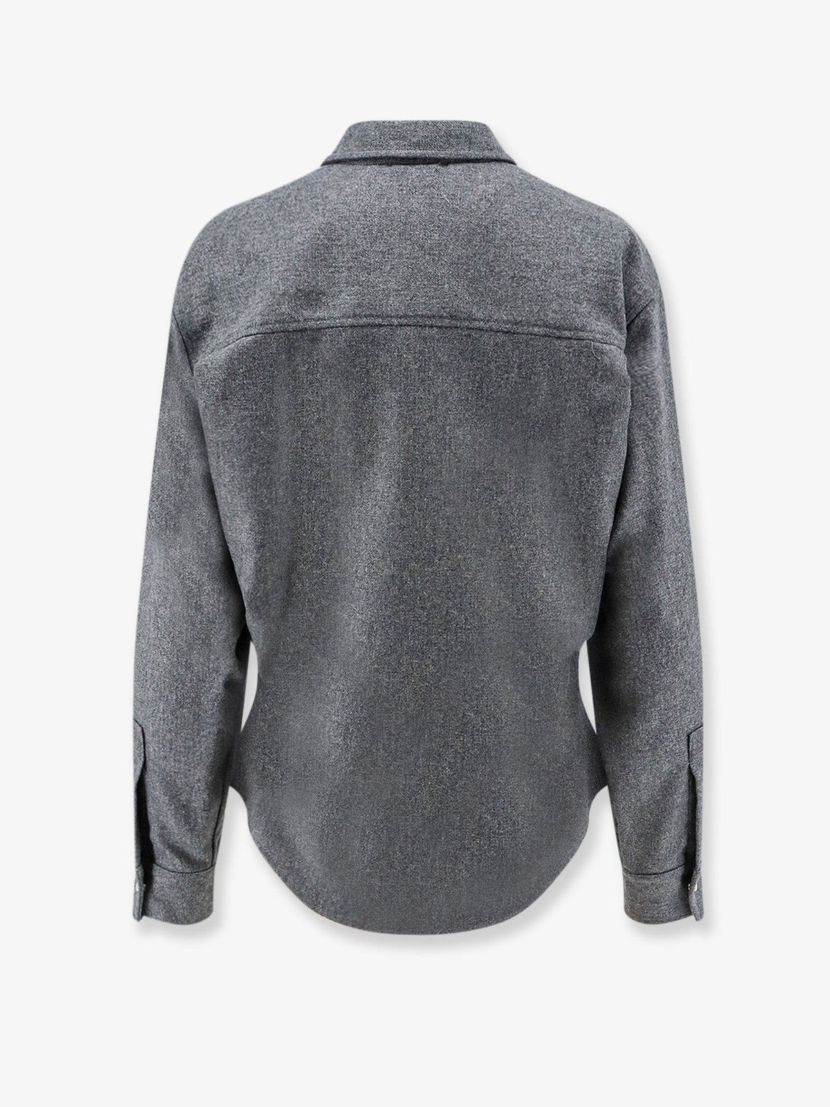 Nude Lucy Women's Wool Blend Shirt Grey, view 2