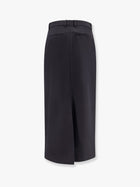 Toteme Women's Wool Blend Skirt Black, view 5