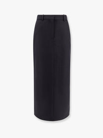 Toteme Women's Wool Blend Skirt Black