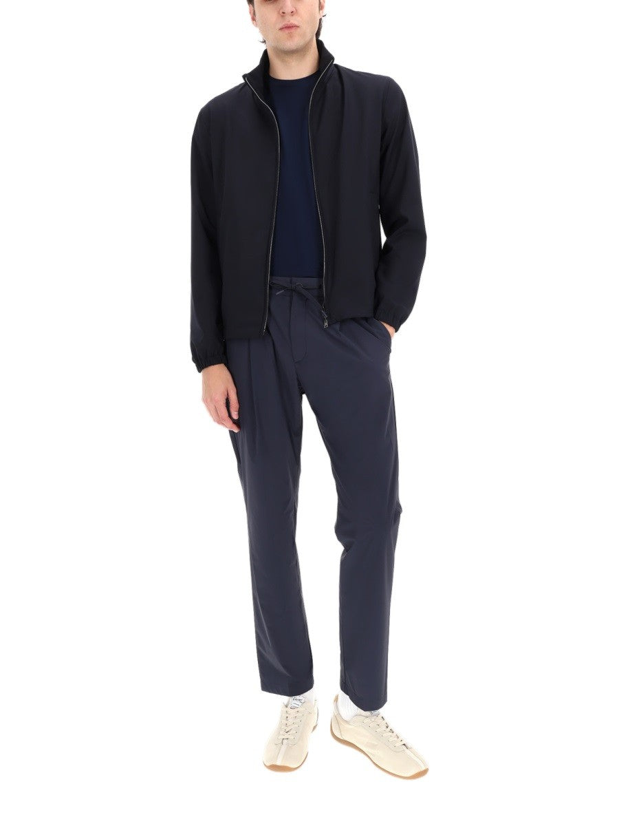 Herno Men's Wool Blend Sports Jacket Blue, view 2