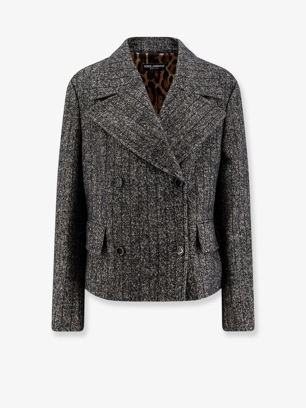 Dolce &amp; Gabbana Women's Striped Wool Blazer White