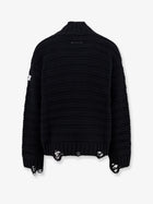 MM6 Maison Margiela Men's Wool Blend Sweater Black, view 2