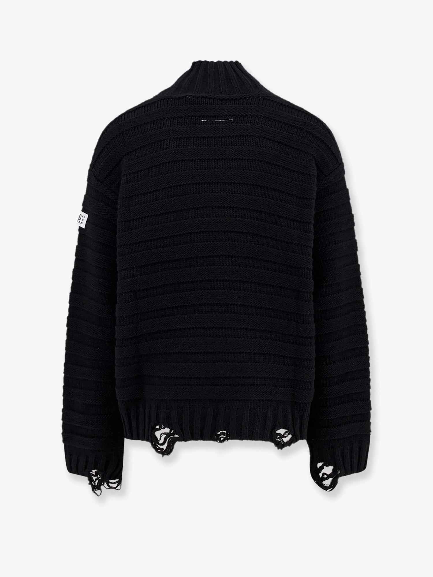 MM6 Maison Margiela Men's Wool Blend Sweater Black