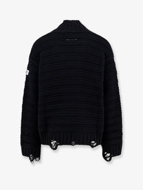 MM6 Maison Margiela Men's Wool Blend Sweater Black