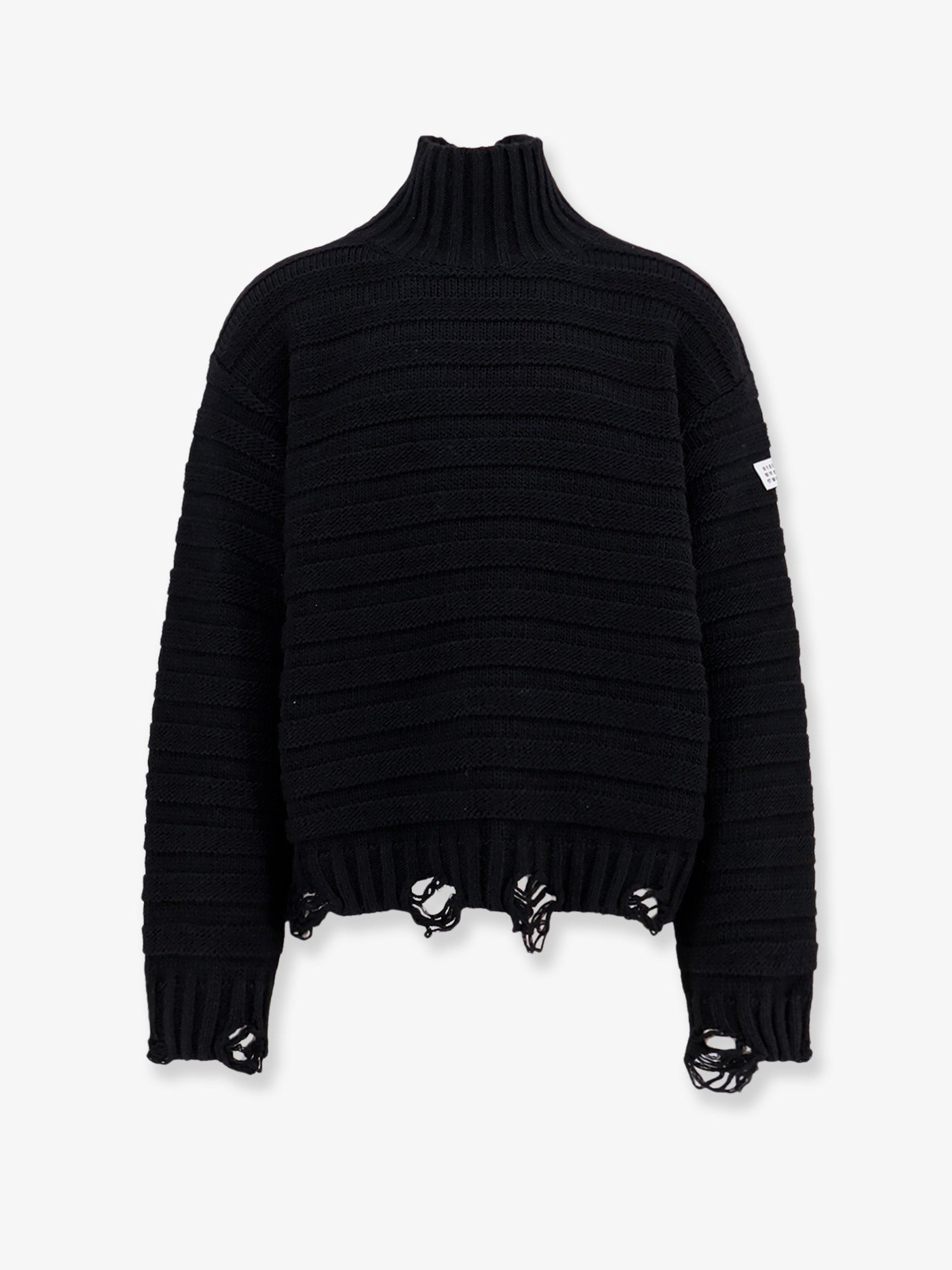 MM6 Maison Margiela Men's Wool Blend Sweater Black