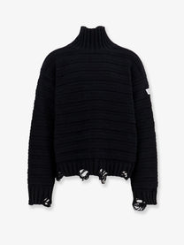MM6 Maison Margiela Men's Wool Blend Sweater Black