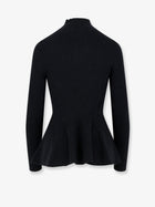 ALAÏA Women's Wool Blend Sweater Black, view 2