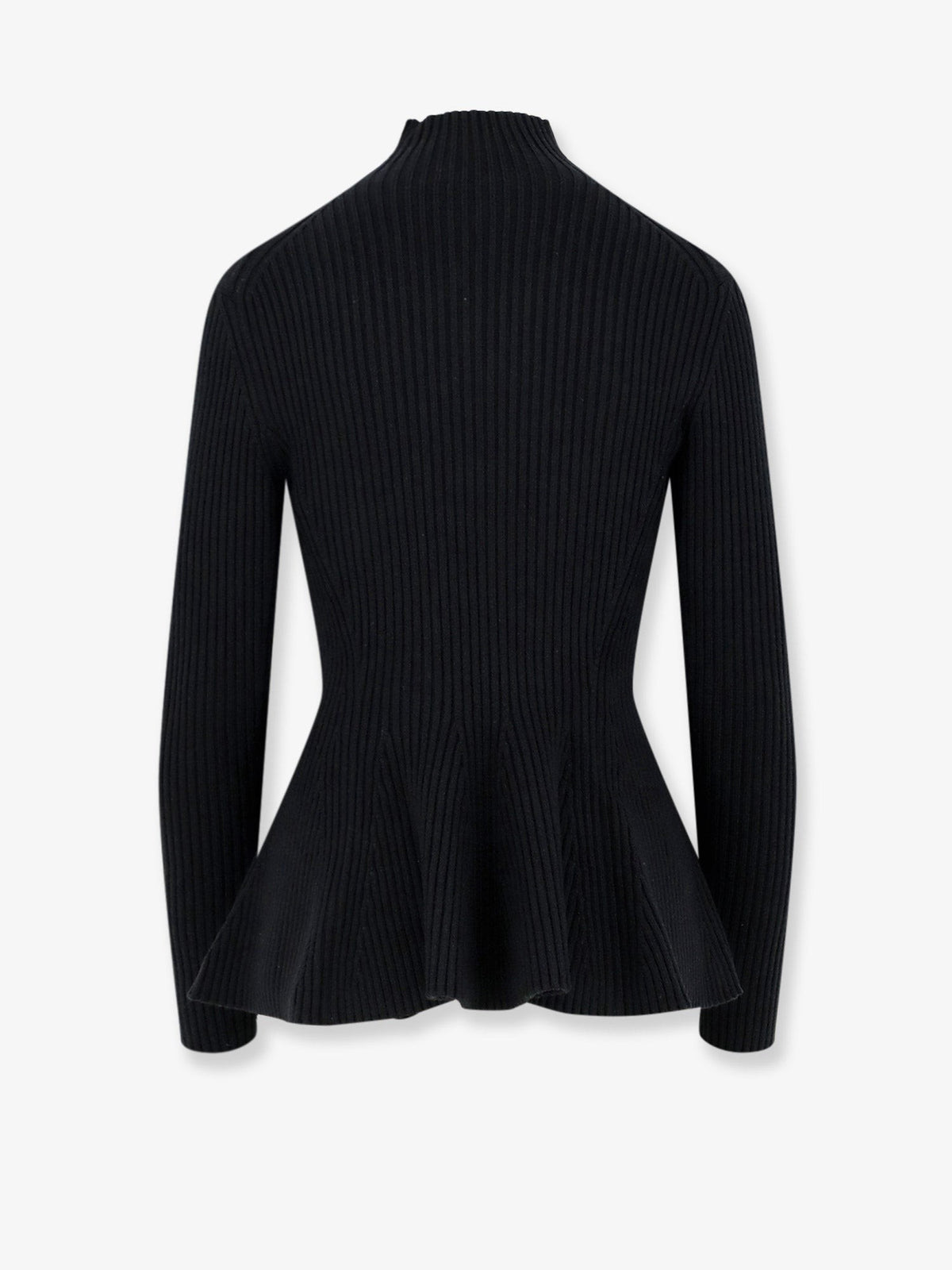 ALAÏA Women's Wool Blend Sweater Black, view 2