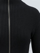 ALAÏA Women's Wool Blend Sweater Black, view 3