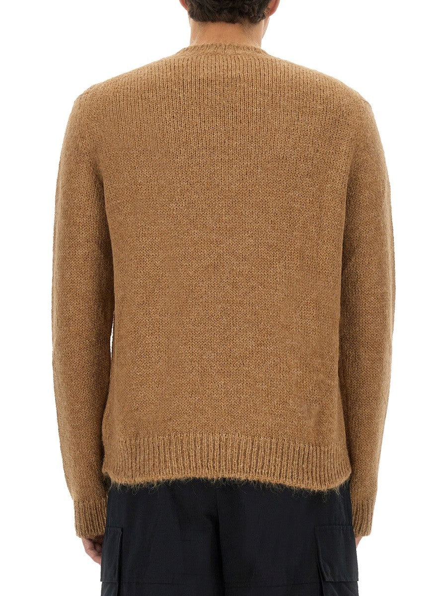 Jil Sander Men's Wool Blend Sweater Beige