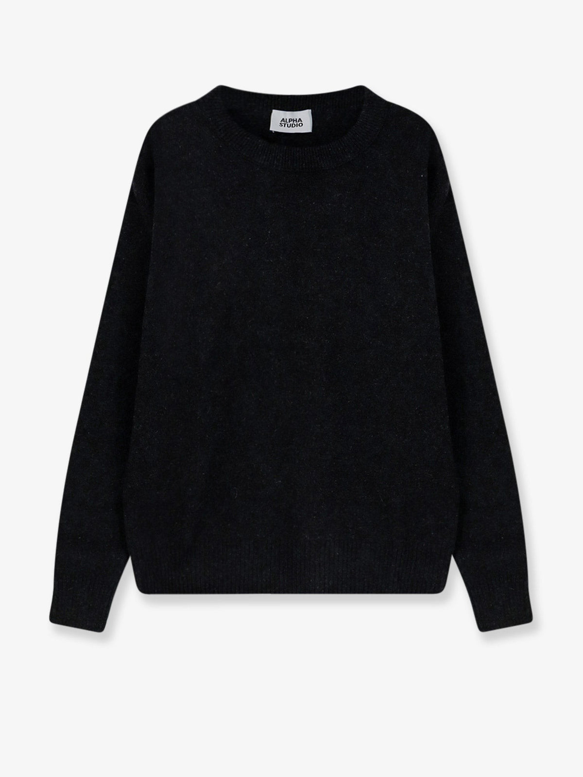 Alpha-Studio Men's Wool Blend Sweater Grey