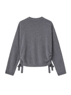 Ganni Women's Wool Blend Sweater Grey, view 2