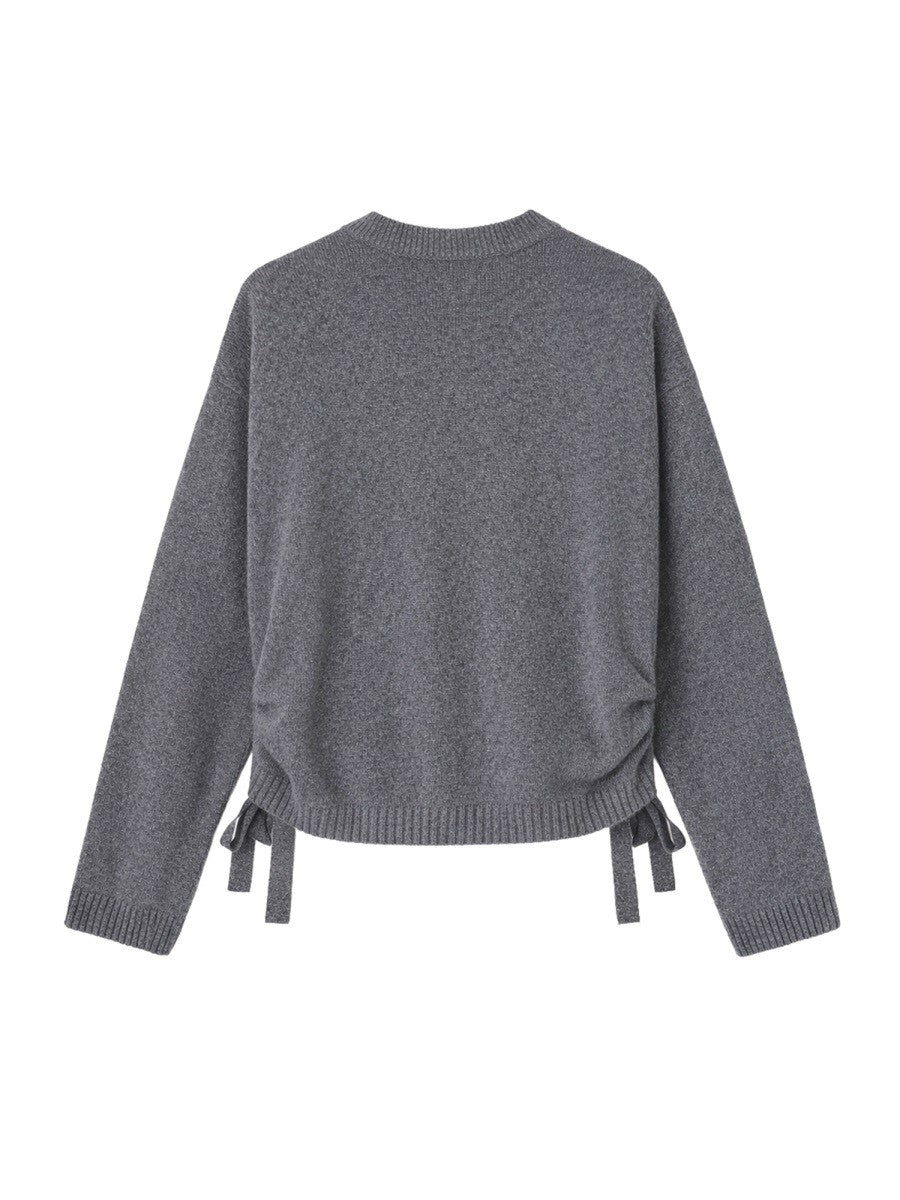 Ganni Women's Wool Blend Sweater Grey