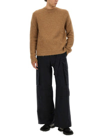 Jil Sander Men's Wool Blend Sweater Beige