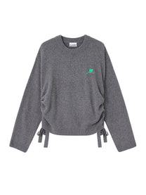Ganni Women's Wool Blend Sweater Grey
