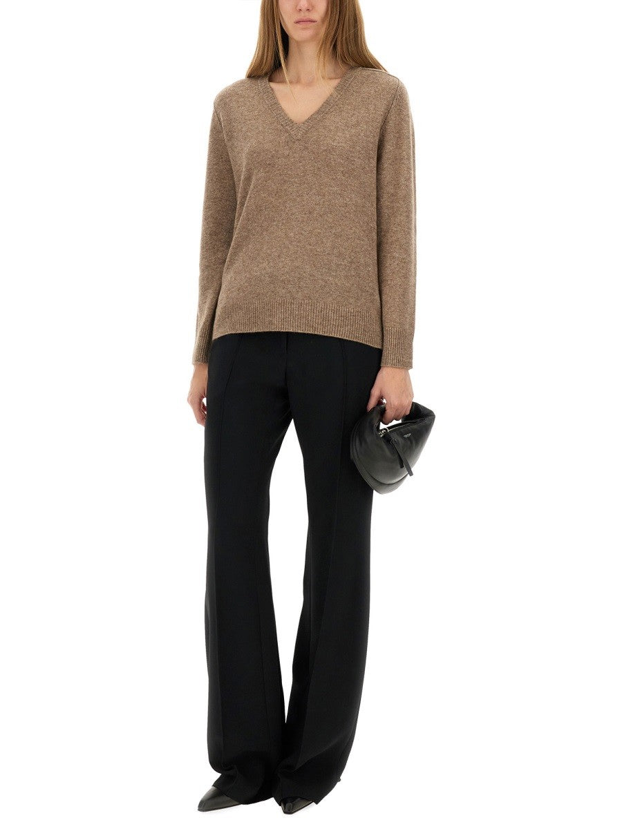 Aspesi Women's Wool Blend Sweater Beige Aspesi
