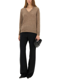 Aspesi Women's Wool Blend Sweater Beige Aspesi