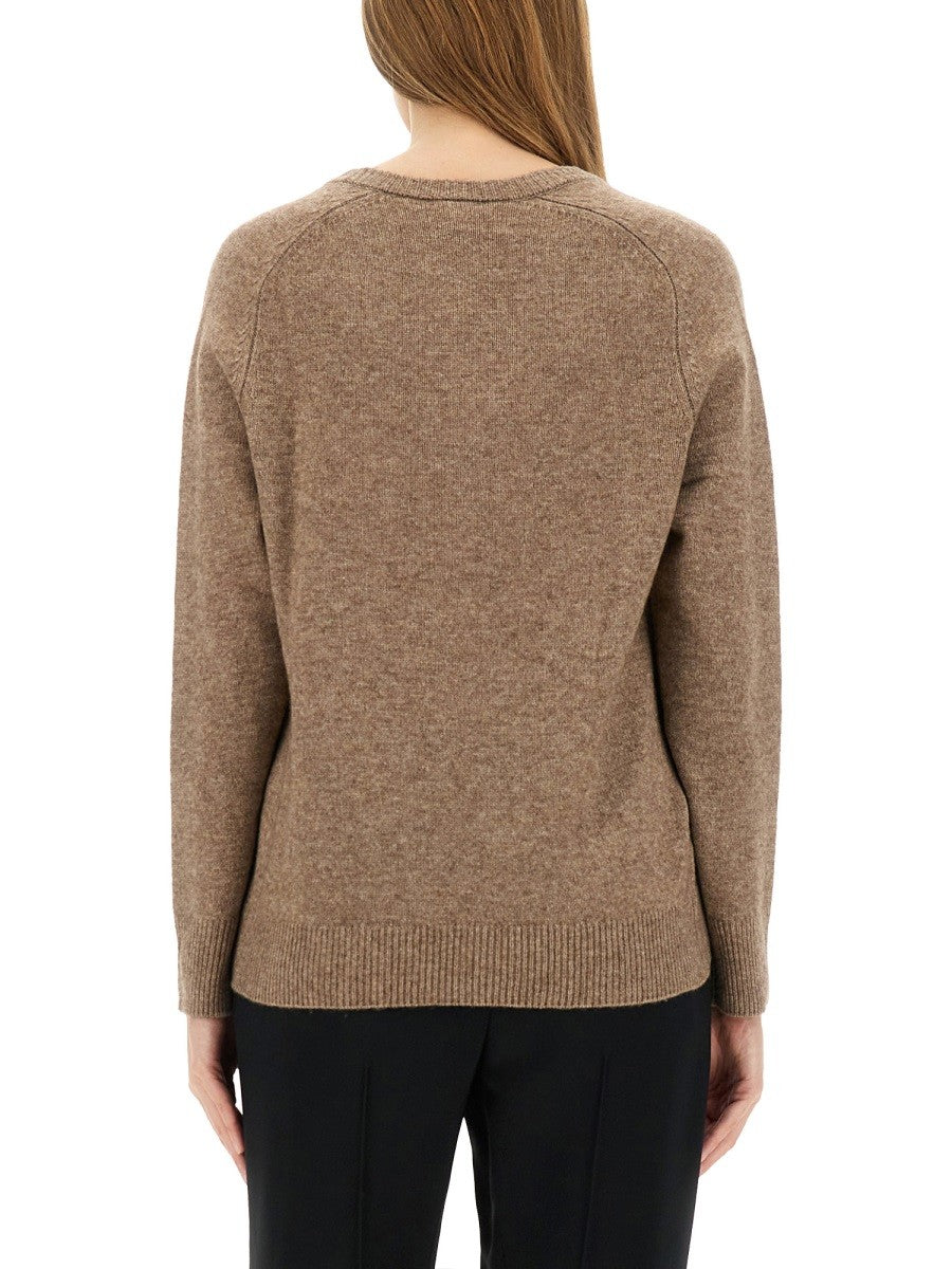 Aspesi Women's Wool Blend Sweater Beige Aspesi
