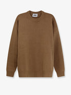 Alpha-Studio Men's Wool Blend Sweater Beige