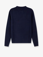 Alpha-Studio Men's Wool Blend Sweater Blue