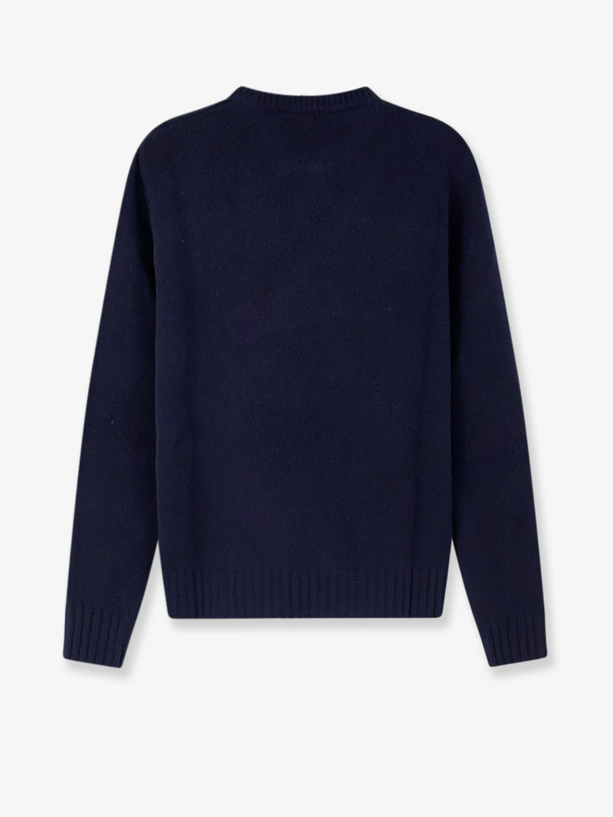 Alpha-Studio Men's Wool Blend Sweater Blue