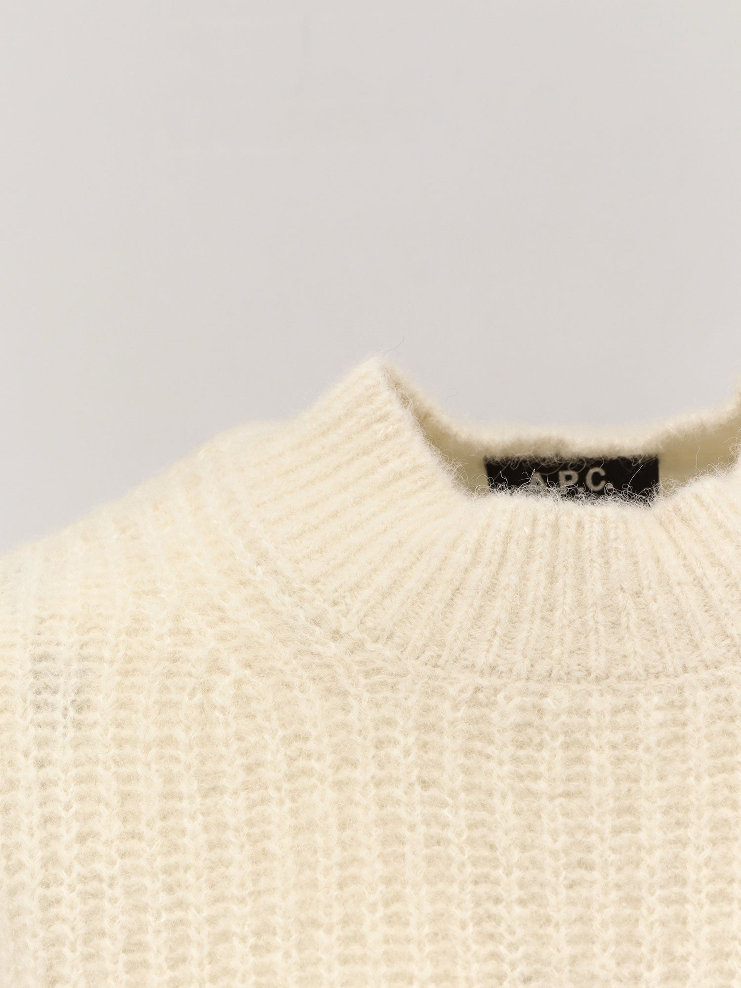 A.P.C Women's Wool Blend Sweater White