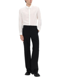 Gucci Men's Wool Blend Tailored Pants Black