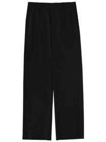 Gucci Men's Wool Blend Tailored Pants Black