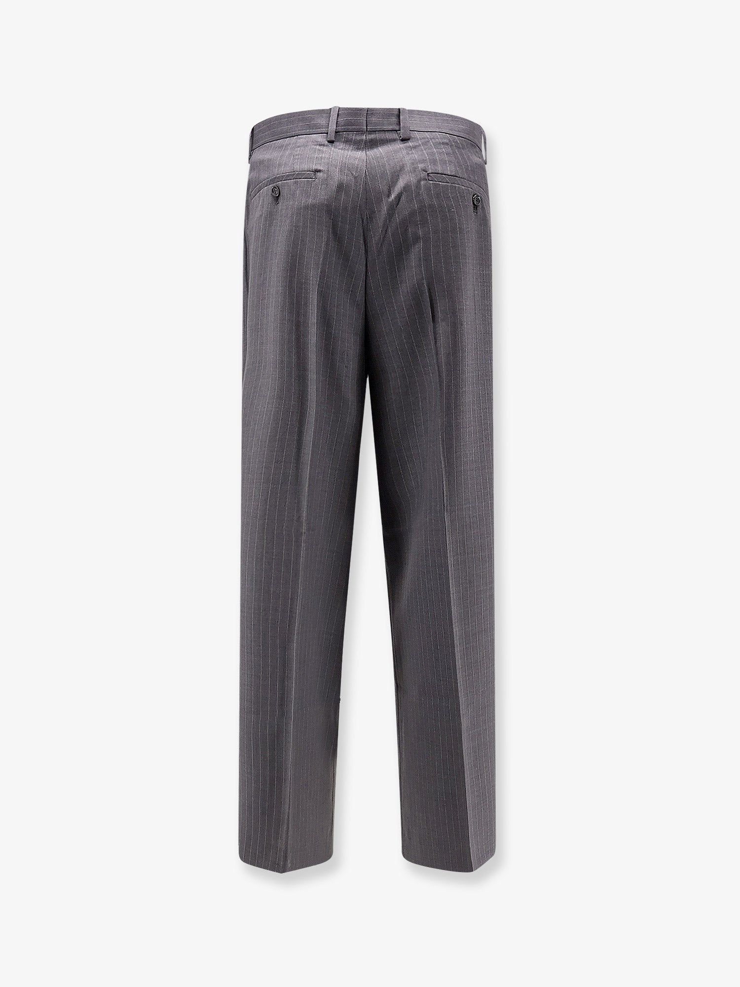 Tonywack Men's Wool Blend Trousers Grey