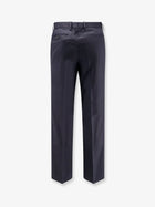 Tonywack Unisex Wool Blend Unisex Pinstriped Trousers Blue, view 4