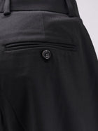 Tonywack Unisex Wool Blend Unisex Trousers Black
