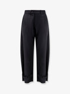 Tonywack Unisex Wool Blend Unisex Trousers Black