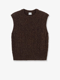 Closed Women's Wool Blend Vest Brown