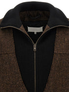 Maison Margiela Wool Bomber Jacket Brown