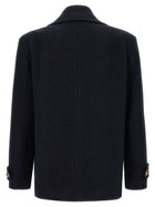 Balmain Wool Caban Blue, view 2