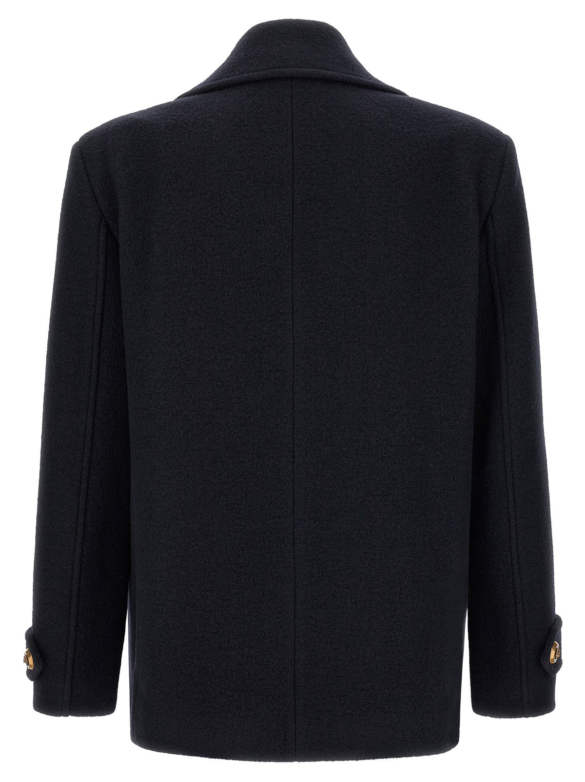 Balmain Wool Caban Blue, view 2