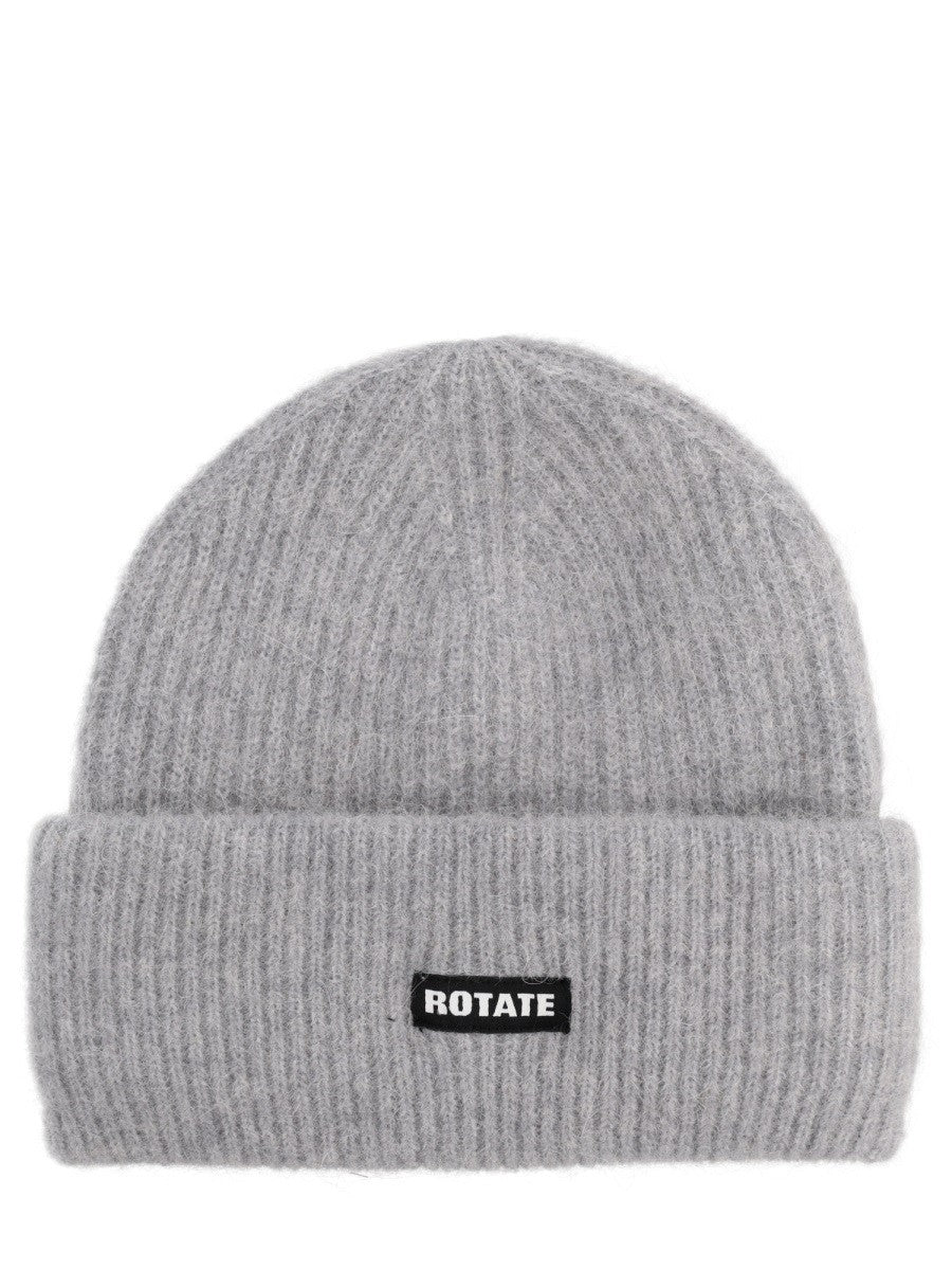 ROTATE Birger Christensen Women's Wool Cap Grey