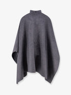 Rohe Women's Wool Cape Grey, view 2