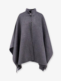 Rohe Women's Wool Cape Grey