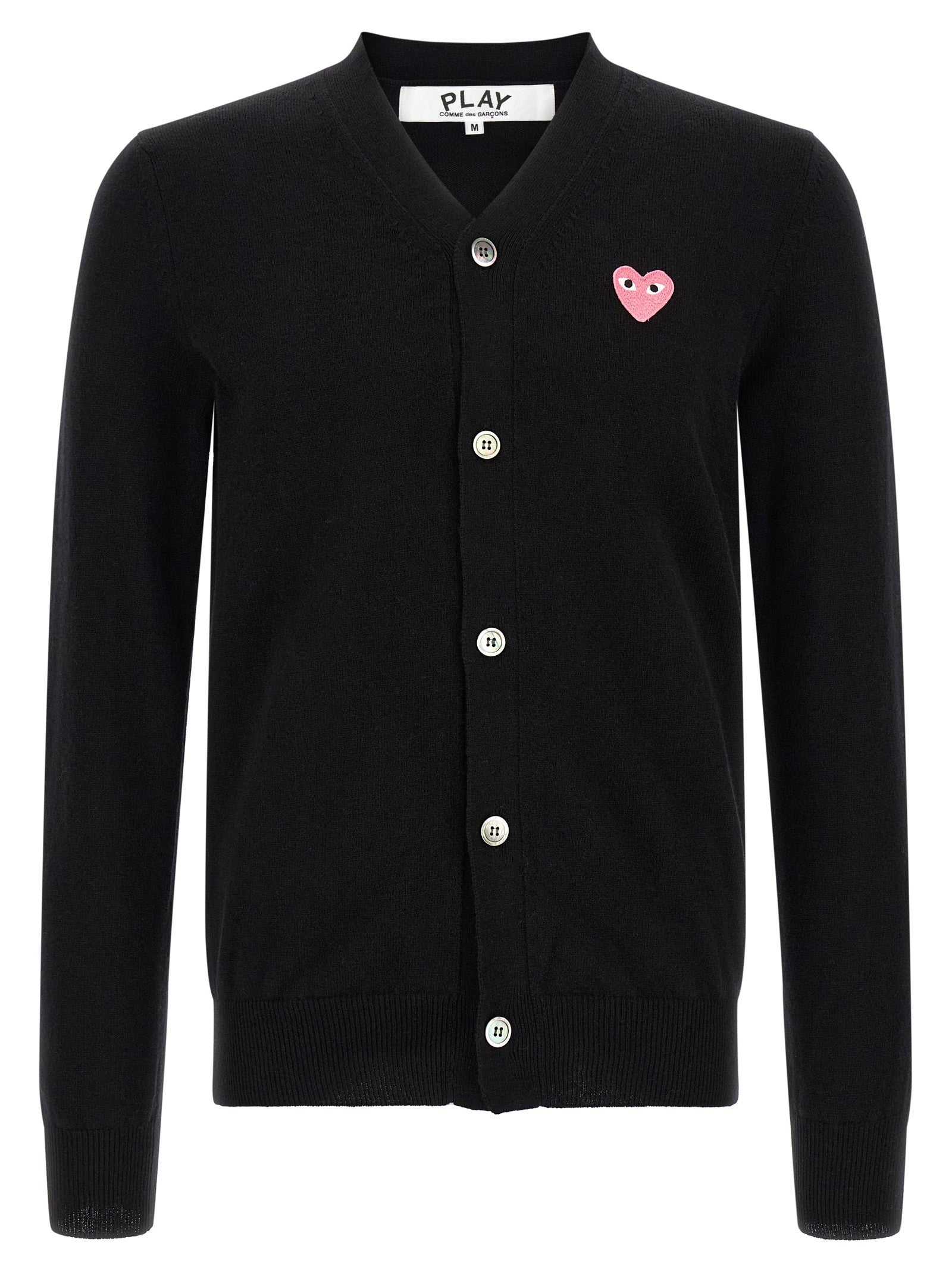 Comme Des Garcons Play Wool Cardigan Black