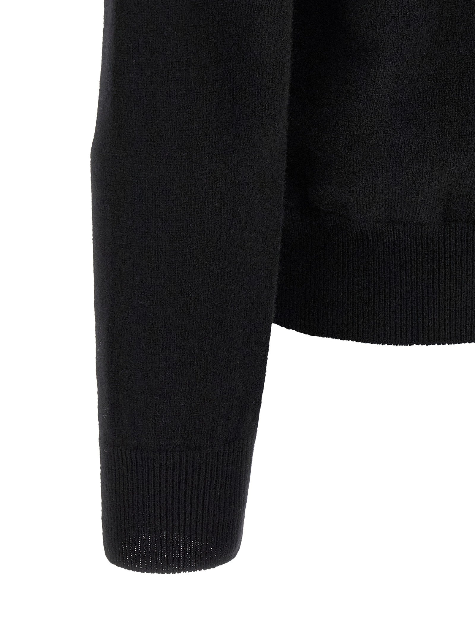 Comme Des Garcons Play Wool Cardigan Black