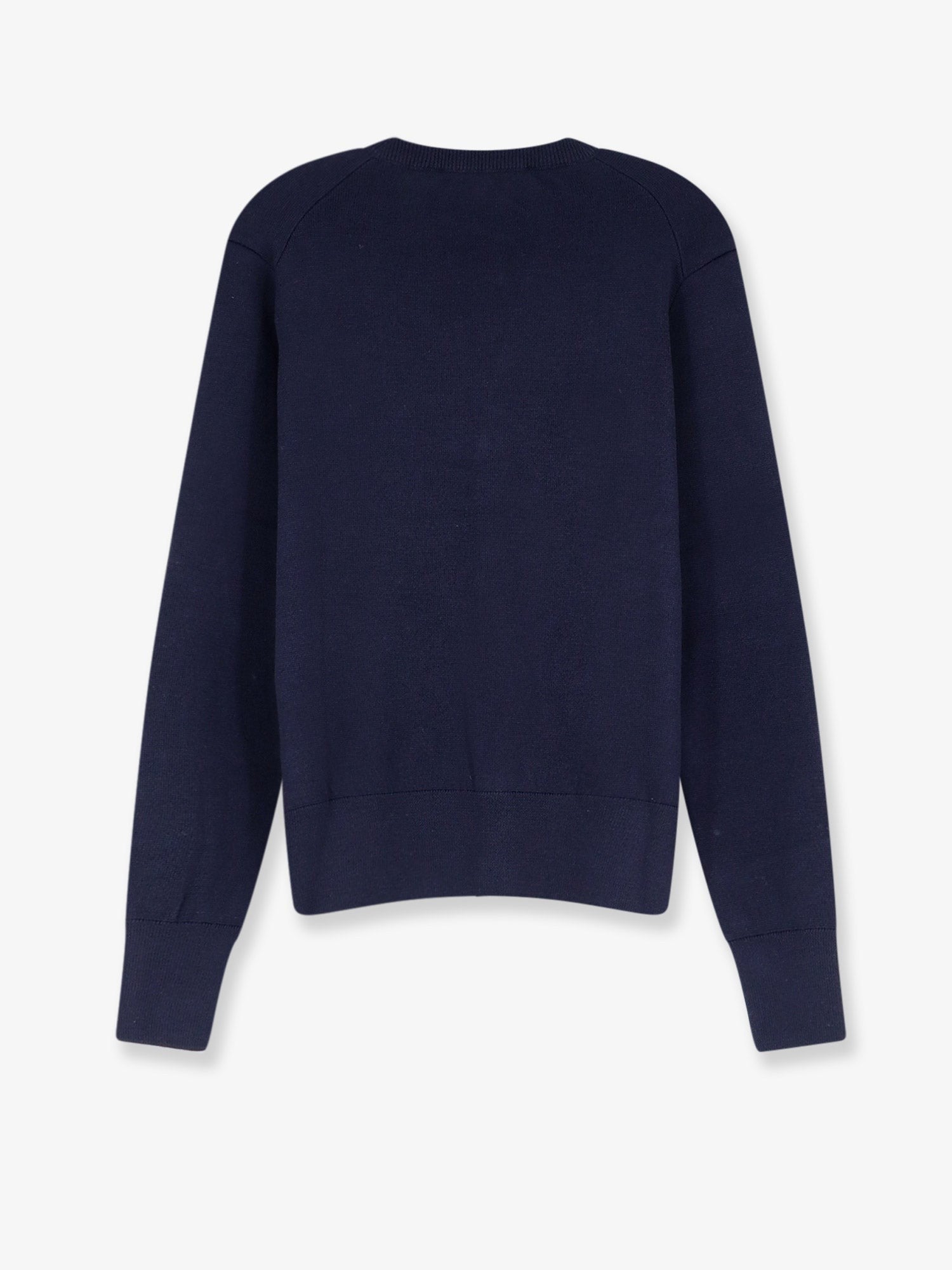 Ami Paris Men's Wool Cardigan Blue