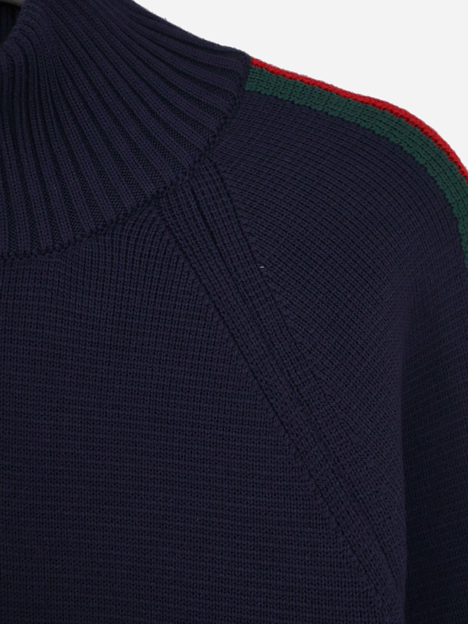 Gucci Men's Wool Cardigan Blue