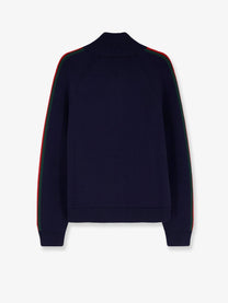Gucci Men's Wool Cardigan Blue
