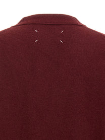 Maison Margiela Wool Cardigan Red, view 4