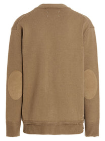 Maison Margiela Wool Cardigan Beige