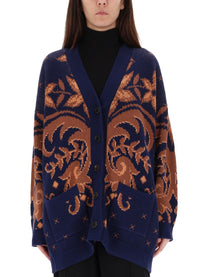 ETRO Women's Wool Cardigan Multicolor