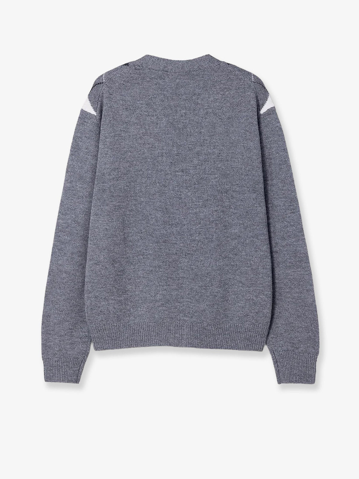 DUNST Men's Wool Cardigan Grey, view 2