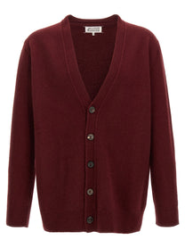 Maison Margiela Wool Cardigan Red